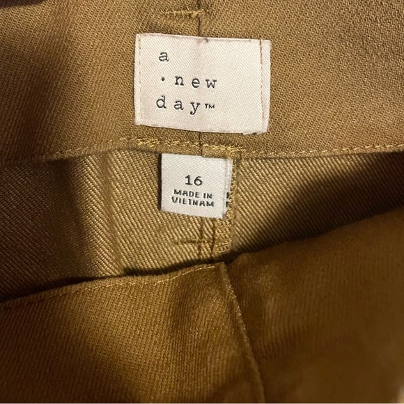 A New Day Paper Bag Tie Waist Trousers - Picture 4 of 7